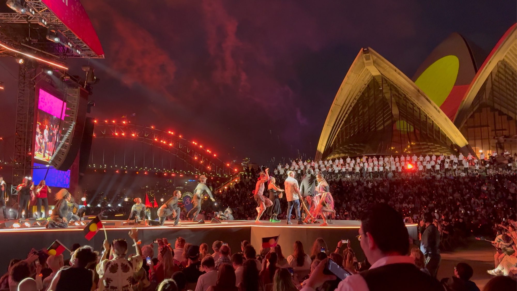 Australia Day Live on the Sydney Opera House forecourt